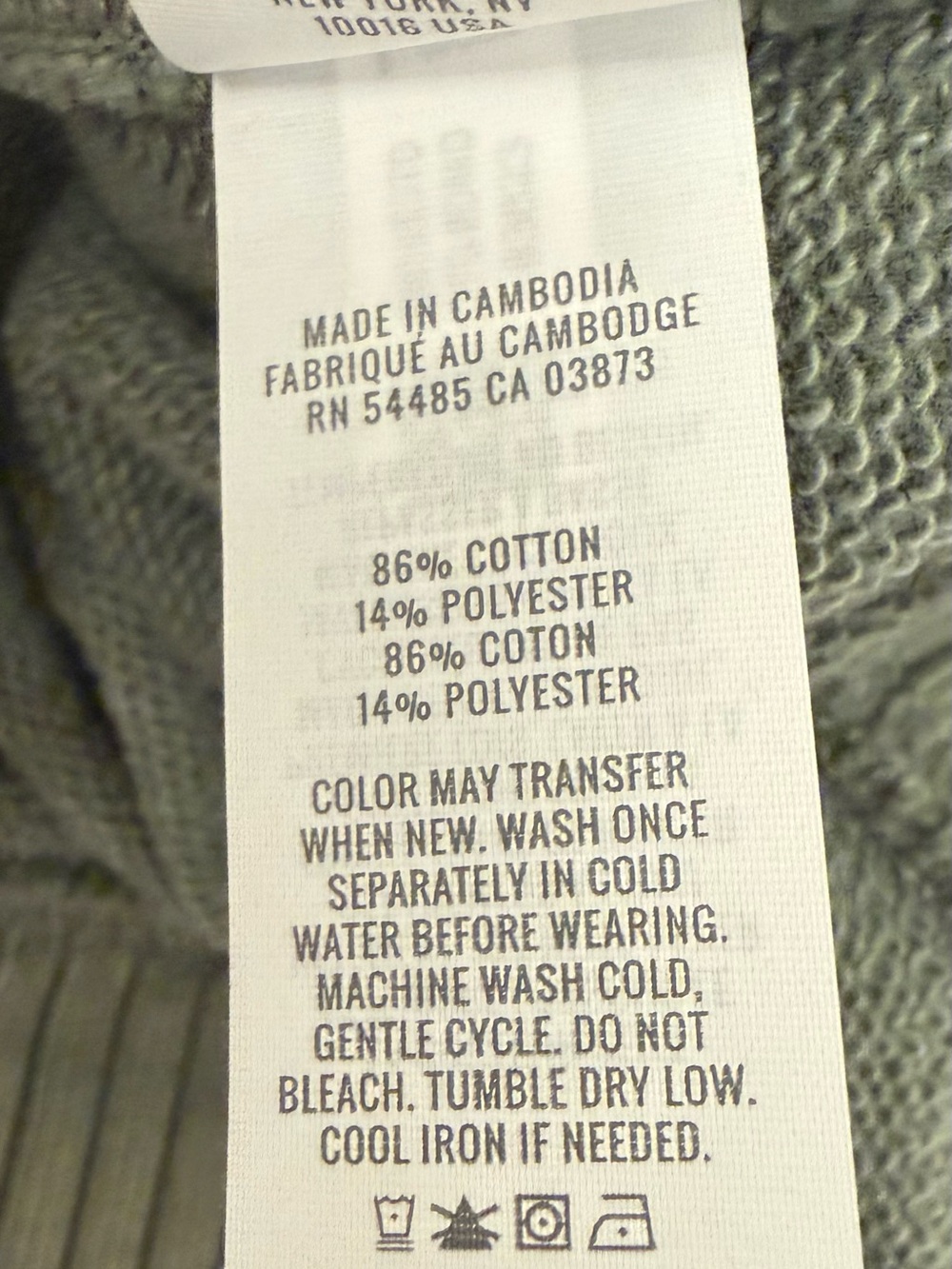 aerie Women’s Fleece Cardigan in Olive Fun. Size XXS, NWT - Picture 6 of 10